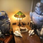 Jared Padalecki Instagram - This might get awkward. But, sorry Storm Trooper, my money is on R2. Heading to Hall H to get ready for our final panel. So bittersweet (more bitter than sweet). Hope to see y’all there. It’s going to be epic. #ThanksWBForTheCake❤️