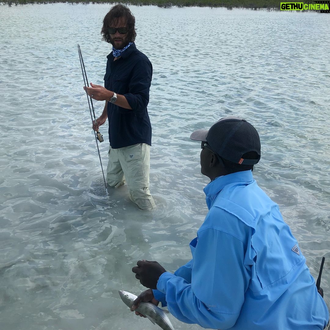 Jared Padalecki - 550.3K Likes - Caught my first ever bonefish!!!! I think I must’ve had some help from a galaxy far, far away.... #maythe4th be with y’all as well 😉 #catchandrelease @orvis @orvisflyfishing #helios3