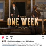 Jared Padalecki Instagram - ONE WEEK LEFT TIL THE #WALKERVERSE!! Or… ONE WALK LEFT TIL THE #WEEKERVERSE!!! Hmmmm… let’s go with that first one… 🤦‍♂️ Howdy y’all. Simply put, I CAN NOT WAIT for you to see what’s in store!!! Who’s gonna be walking with me?! Or, week-left-ing with me?!?! Or…. WATCHING WITH ME?!?! ❤️