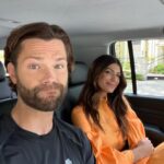 Jared Padalecki Instagram - Mom and dad do LA. Check us out today on @thetalkcbs at 1 pm pst / 2 pm est