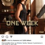 Jared Padalecki Instagram - ONE WEEK LEFT TIL THE #WALKERVERSE!! Or… ONE WALK LEFT TIL THE #WEEKERVERSE!!! Hmmmm… let’s go with that first one… 🤦‍♂️ Howdy y’all. Simply put, I CAN NOT WAIT for you to see what’s in store!!! Who’s gonna be walking with me?! Or, week-left-ing with me?!?! Or…. WATCHING WITH ME?!?! ❤️