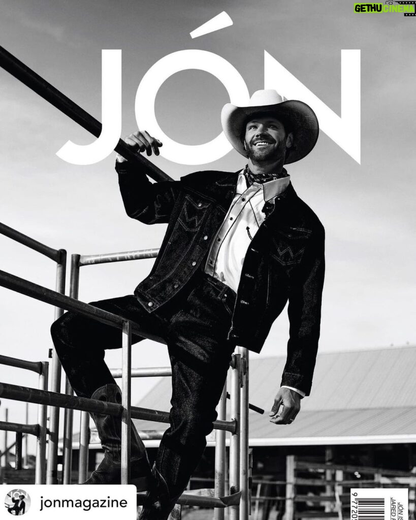 Jared Padalecki Instagram - Thank you to everyone at @jonmagazine, 📸 @leighkeily and the intrepid style team for this great experience. Styled by: @linda_russell_style Grooming: @desiraecherman Location: @rustorationranch Producer: @christophe89 Copies are available in store or online at JonMag.com 🙏🏻🤠
