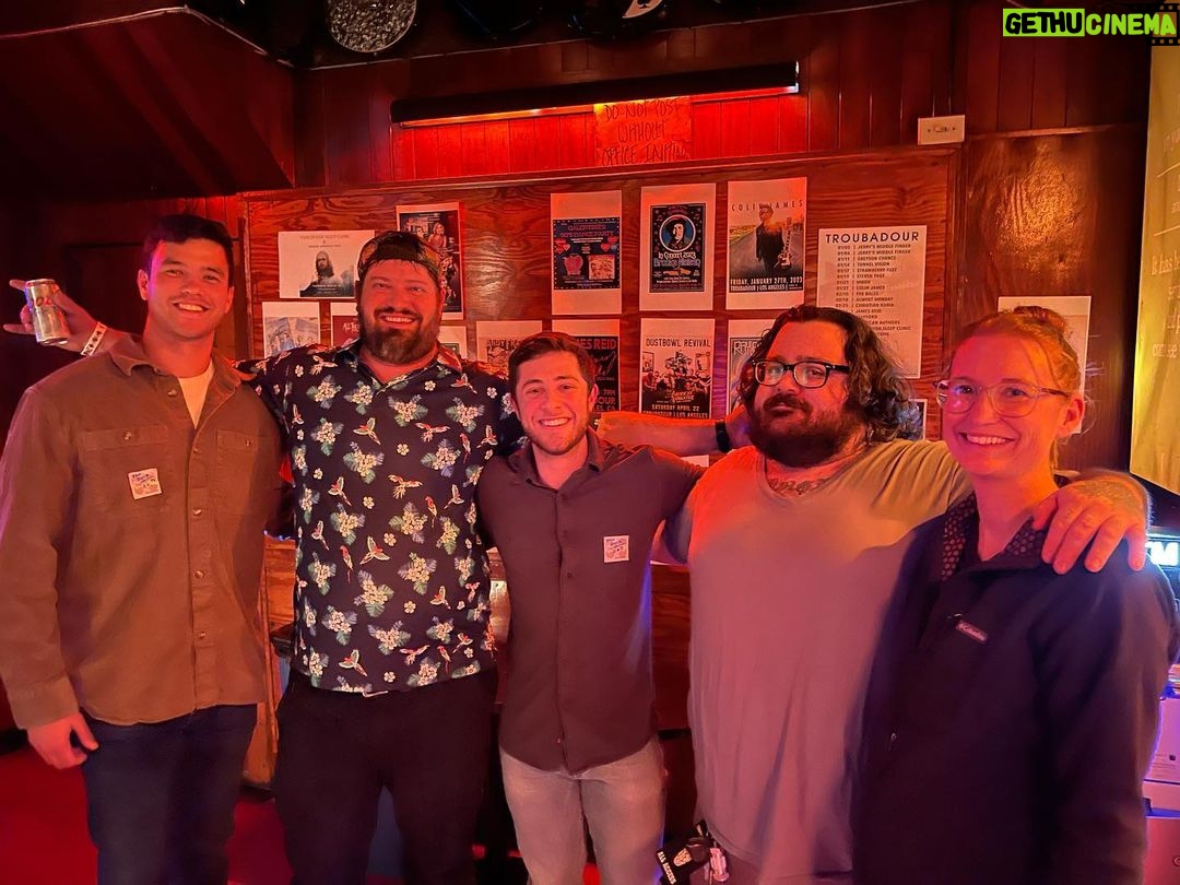 Jaren Lewison Instagram - Got to see my favorite band in the world perform last night! 🔥 Check out the @tejonstreetcornerthieves and swipe to the end to watch Shawn absolutely shred a fucking KAZOO 🤠😮💨 #RememberTheFeeling #Tejomies The Troubadour