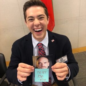 Jaren Lewison Instagram - We had a prankster on set who liked to hide photos of TheRealPickleRick69 to get me to break character. ⁣
⁣
The prankster is unruly as the council of Ricks! ⁣
⁣
#RememberTheFeeling #LetsGetSchwifty