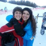 Jaren Lewison Instagram – Skiing! @mikayla_lewison