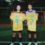 Jaren Lewison Instagram - AVISA QUE TEAM BEN VENCEU!!!!!!! ⚽ 💗 📸: @brenodamatta Ibirapuera Parque