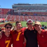 Jaren Lewison Instagram - Fight On! ✌🏻#RememberTheFeeling Los Angeles Memorial Coliseum