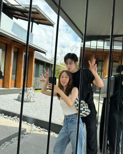 Jarinporn Joonkiat Instagram - Me & @m1keangelo / Link in bio ☺️✌🏻