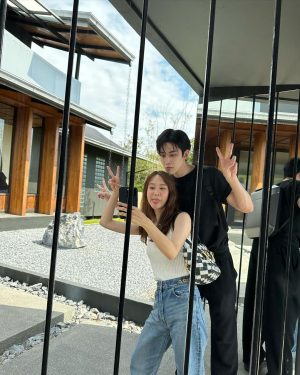 Jarinporn Joonkiat Instagram - Me & @m1keangelo / Link in bio ☺️✌🏻