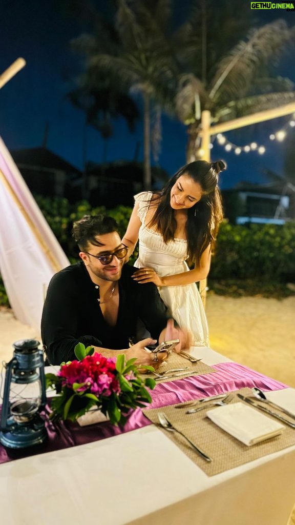 Jasmin Bhasin Instagram - Happy birthday my shining star @alygoni May this year bring you lots of happiness, success and good health. Your smile lights up my soul. I always pray for your happiness ❤️❤️ #reels #birthday Barceló Coconut Island Phuket