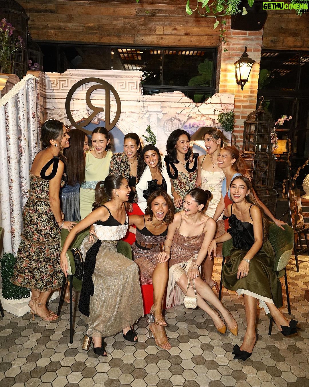 Jasmine Curtis-Smith Instagram - Starting the merry festivities this year by celebrating #RosannaX15 ✨🪩 Happy 15th anniversary @rosannaocampo_rod 🌟 Making sure I’m also dressed the part wearing a design perfect for the Holiday season from @studio_rosannaocampo, available at Powerplant Mall or rosannaocampo.com 😉