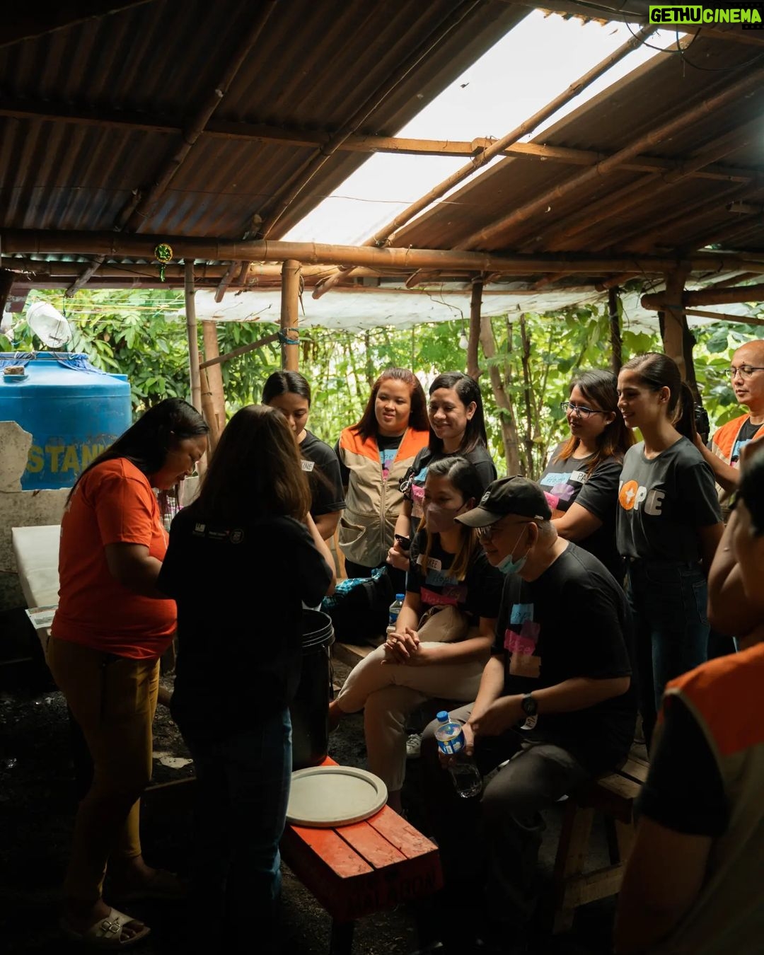 Jasmine Curtis-Smith Instagram - Always hopeful for and with the Filipino children alongside @worldvisionphl 🧡 Glad I got to join the annual Lakbay Pag-asa, an activity where sponsors visit the WV communities and meet their sponsored child, too! This year was held in Malabon and we also spent the day learning how to make dishwashing liquid as well as touring the community run farm which grows guavas and mulberry among other fruits, lots of malunggay and array of veggies. They even have a hydroponics farm that grows lettuce! The farm produce and the dishwashing liquid that they make are also sold for their own source of income. There's even neighbors and a local restaurant that now exclusively buys their supply from them ☺️ If you’ve been sponsoring for a while and would like to join, make sure to watch out for next year’s! And if you are interested in sponsoring a child visit worldvision.org.ph #WorldVisionPH #OneForChildren 📸 @imlukeabadiano Malabon City