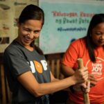 Jasmine Curtis-Smith Instagram - Always hopeful for and with the Filipino children alongside @worldvisionphl 🧡 Glad I got to join the annual Lakbay Pag-asa, an activity where sponsors visit the WV communities and meet their sponsored child, too! This year was held in Malabon and we also spent the day learning how to make dishwashing liquid as well as touring the community run farm which grows guavas and mulberry among other fruits, lots of malunggay and array of veggies. They even have a hydroponics farm that grows lettuce! The farm produce and the dishwashing liquid that they make are also sold for their own source of income. There's even neighbors and a local restaurant that now exclusively buys their supply from them ☺️ If you’ve been sponsoring for a while and would like to join, make sure to watch out for next year’s! And if you are interested in sponsoring a child visit worldvision.org.ph #WorldVisionPH #OneForChildren 📸 @imlukeabadiano Malabon City