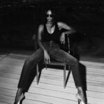 Jasmine Tookes Instagram - LA chair series @ysl