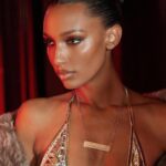 Jasmine Tookes Instagram - @gregswalesart @carineroitfeld 🤎