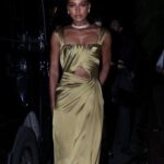 Jasmine Tookes Instagram - Still not over this green dress 🤎