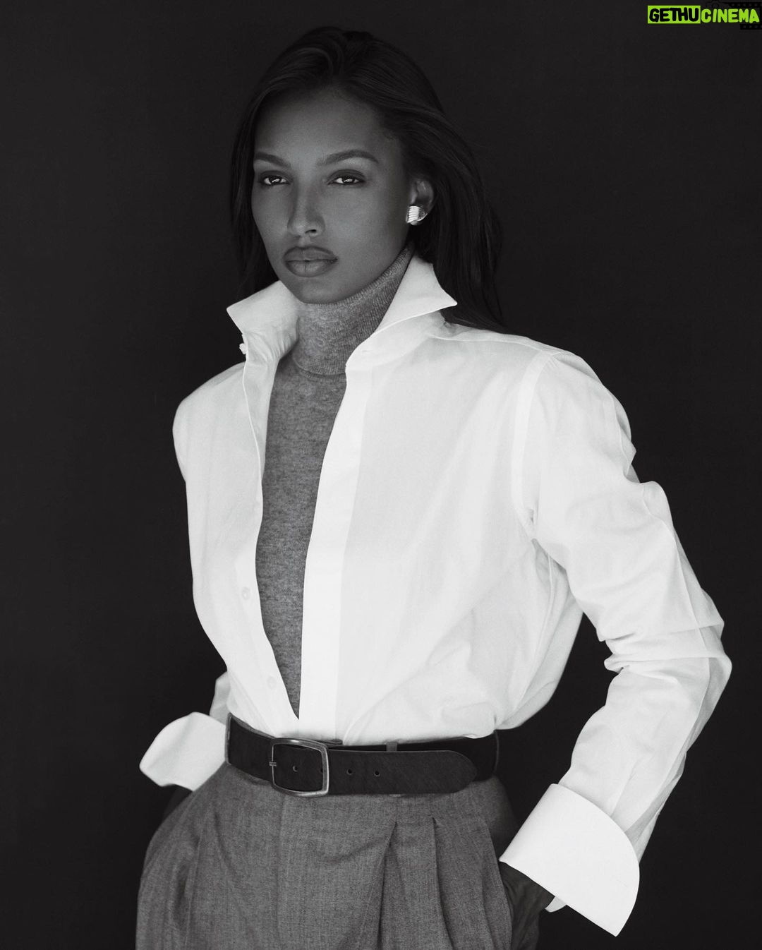 Jasmine Tookes Instagram - Portraits by Juan🤎 Dressed in @ralphlauren