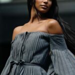 Jasmine Tookes Instagram - Moments outside of the @altuzarra show in NYC. Which is your favorite? I couldn’t choose 🫣🤎