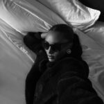 Jasmine Tookes Instagram - Casually waiting for my friends. @ysl