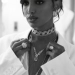 Jasmine Tookes Instagram - An evening in NYC with @swarovski @skims #swarovskixskims #swarovski