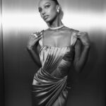 Jasmine Tookes Instagram – How many times did we ride the elevator to get these shots? 🙃🫣