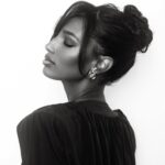 Jasmine Tookes Instagram - One more for the chocolate look 🤎 Maison Delano Paris