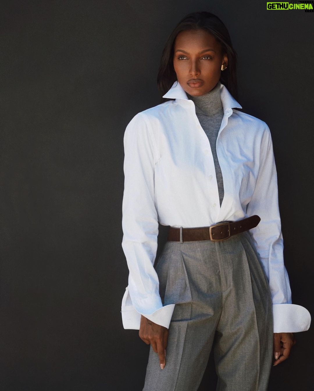 Jasmine Tookes Instagram - Portraits by Juan🤎 Dressed in @ralphlauren