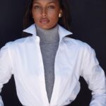 Jasmine Tookes Instagram - Portraits by Juan🤎 Dressed in @ralphlauren