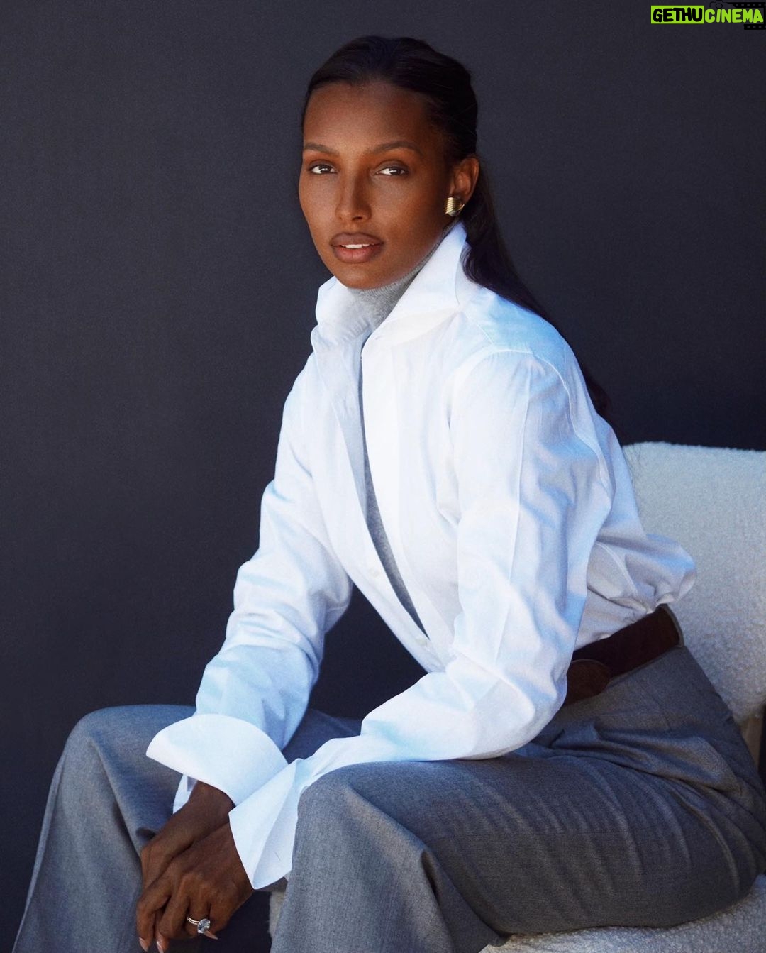 Jasmine Tookes Instagram - Portraits by Juan🤎 Dressed in @ralphlauren