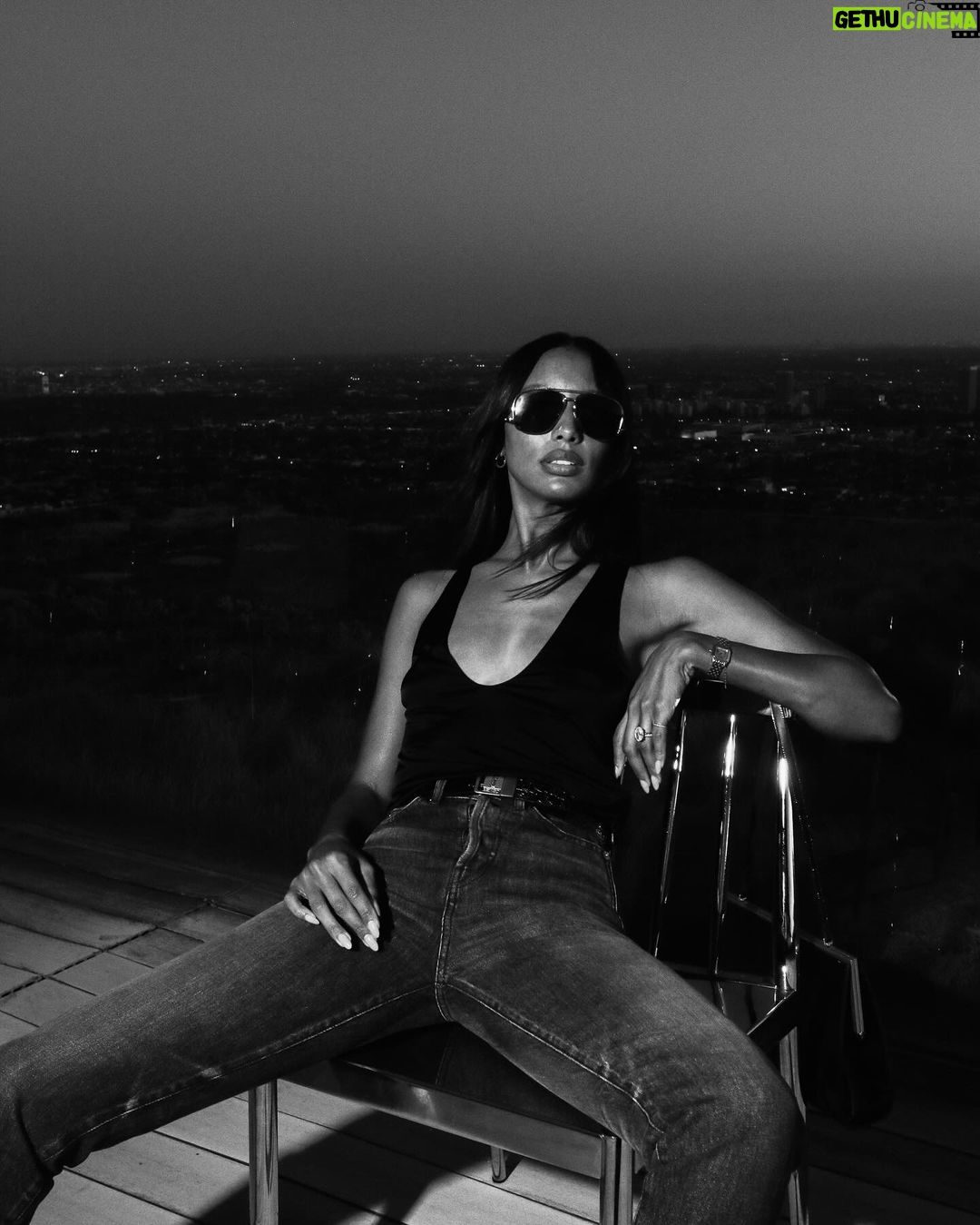 Jasmine Tookes Instagram - LA chair series @ysl