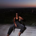 Jasmine Tookes Instagram - LA chair series @ysl