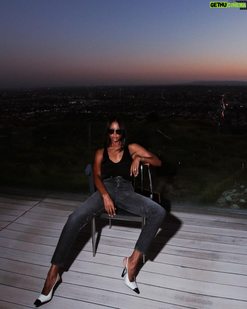 Jasmine Tookes Instagram - LA chair series @ysl