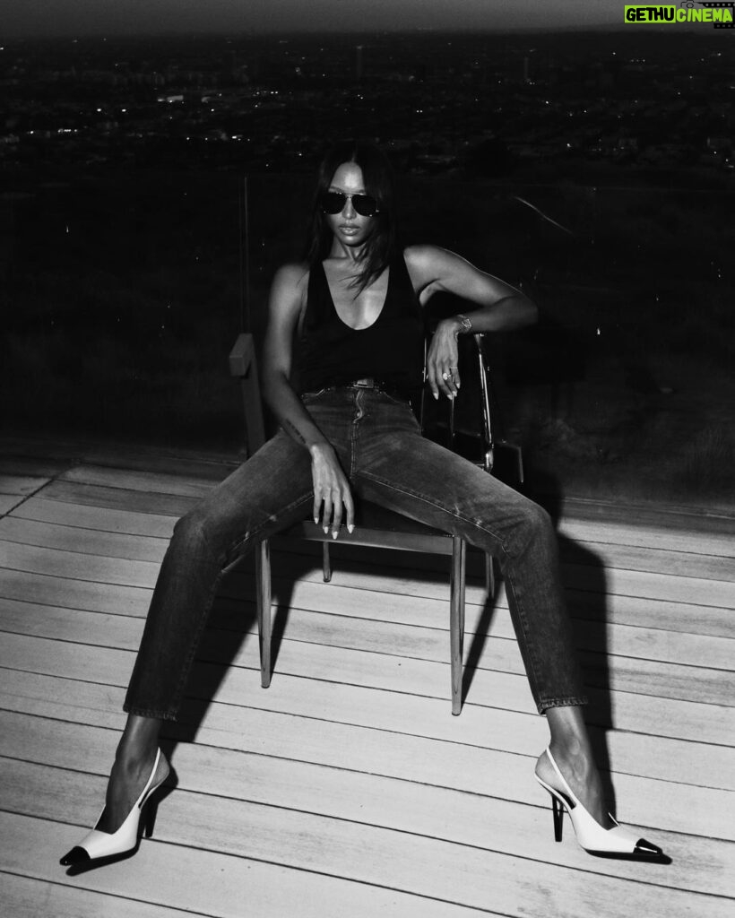 Jasmine Tookes Instagram - LA chair series @ysl