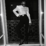 Jasmine Tookes Instagram - In black & white @ysl @anthonyvaccarello Park Hyatt Paris-Vendome