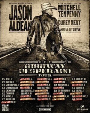Jason Aldean Instagram - Helluva ride so far on the Highway Desperado Tour. 💥 Tix are sellin' out, grab yours & come see us!🤘🏼