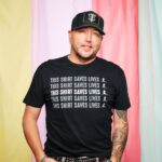 Jason Aldean Instagram - Proud to wear #ThisShirtSavesLives and support the kids at @stjude. Join me and get your shirt at MusicGives.org. #MusicGives