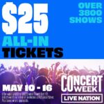 Jason Aldean Instagram – Concert Week kicks off today which means u guys can get tickets to come see us on the Highway Desperado Tour for $25 at participating venues. 🔥 Head to the link in bio to get ur tickets while supplies last thru Tues, May 16. Plus, check out the VIP upgrades available at select shows. Can’t wait to see y’all on the road!