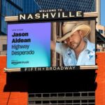 Jason Aldean Instagram - Thanks @amazonmusic! Turn on Fresh Country and turn it up. Nashville, Tennessee