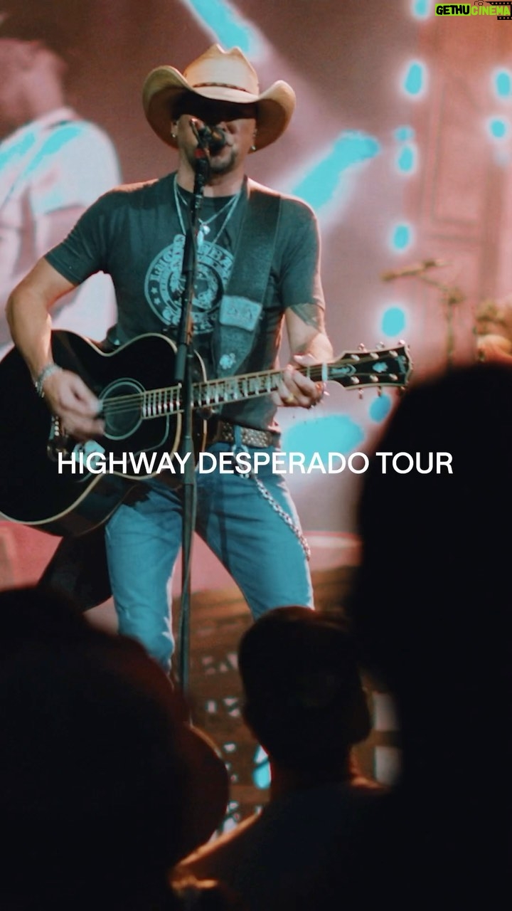Jason Aldean Instagram - 2 DAYS til we bring the #HighwayDesperadoTour to u WORLDWIDE thanks to our friends at @Veeps. Tickets on sale now at the link in bio.