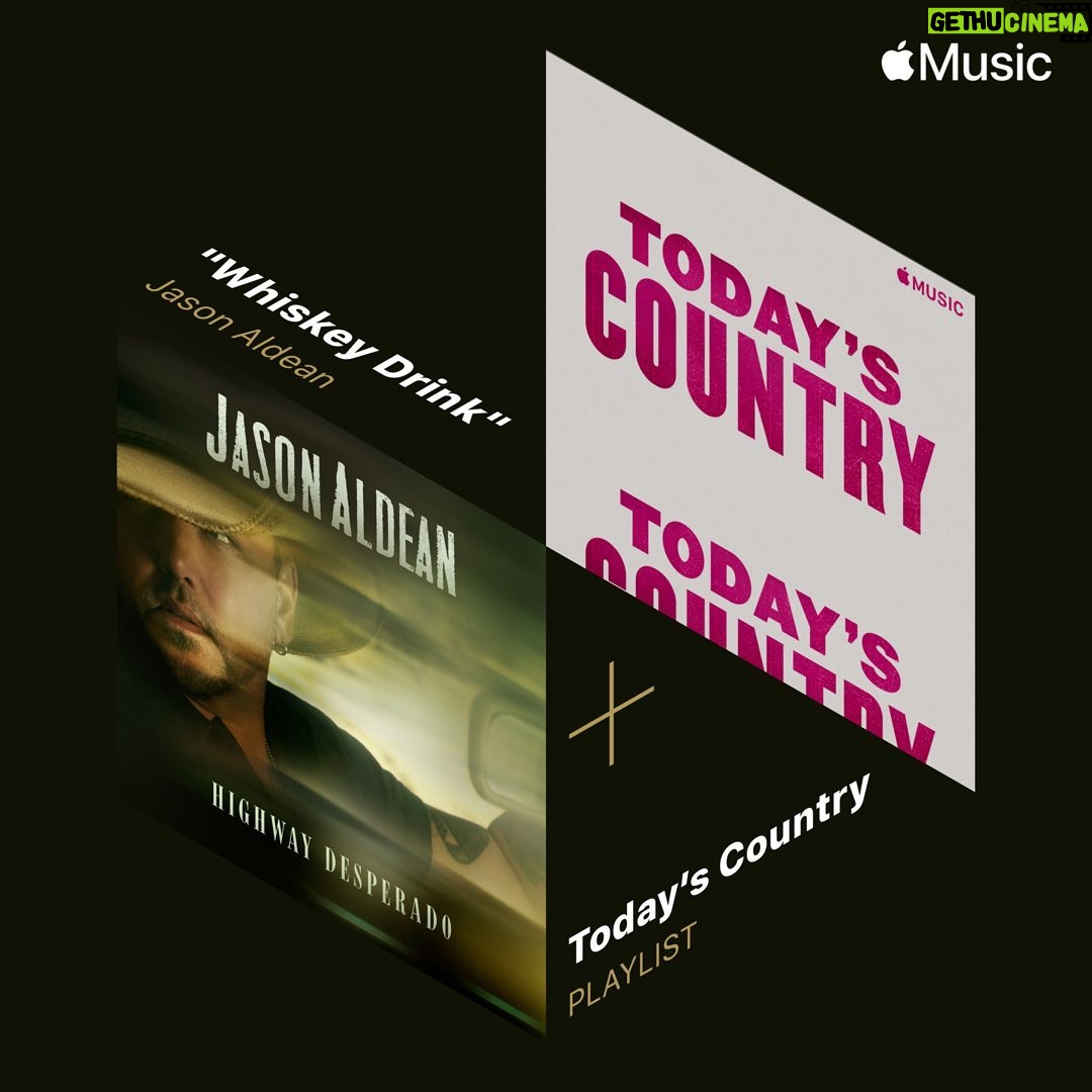 Jason Aldean Instagram - Shout out to @applemusic for all the support on my new album Highway Desperado! Listen now on Apple Music.
