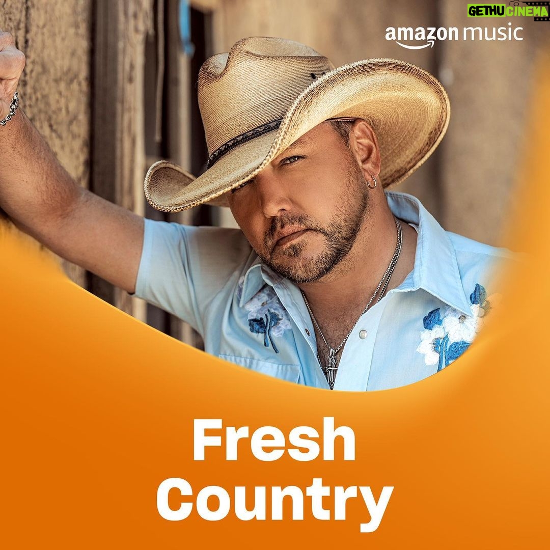 Jason Aldean Instagram - Thanks @amazonmusic! Turn on Fresh Country and turn it up. Nashville, Tennessee