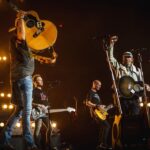 Jason Aldean Instagram - Sometimes you just have one of those special nights that you will never forget. I had one of those tonight in Oklahoma City. Thank you to a true fucking legend @tobykeith for coming out tonite. Mad respect and u brought the house down big Dawg! 🤙🏼. 📸: @justinmrusek Paycom Center