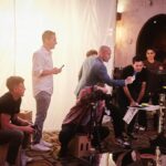 Jason Oppenheim Instagram - Some BTS of the Season 7 photo shoot. Roosevelt Hotel in Hollywood