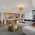 Jason Oppenheim Instagram - Just Listed - The Pendry Residences #307 - $4,195,000 2 Beds / 3 Baths / 2,393 Sq. Ft. Immerse yourself in luxury at the Pendry Residences, a 24-hour full-service amenity building, located on the iconic Sunset Strip in West Hollywood. Residence 307 offers unparalleled privacy with breathtaking south-facing Downtown LA views. Serene and sophisticated, the home exudes an opulent ambiance with wide plank white oak flooring and floor-to-ceiling glass walls that bathe the space in natural light. The chef's kitchen, designed by Martin Brudnizki, is the perfect blend of functionality and elegance equipped with top-of-the-line Subzero and Wolf appliances, custom white oak stained cabinetry, Waterworks fixtures, and an oversized Calacata Borghini marble island. The generously sized primary suite is a haven of luxury, featuring a customized Poliform walk-in closet and a marble spa-like bathroom with custom double vanities and high-end polished chrome fixtures. Completing the residence are a guest bedroom with en-suite bath, powder room, laundry room, in-wall speakers, direct access via a private elevator, and two side-by-side parking spaces equipped with a triple charger. The Pendry Residences offers a range of residential amenities, including 24-hour concierge and security services, valet parking, a state-of-the-art fitness center, a resident lounge, a tranquil garden deck, a rooftop pool, and services of the Pendry Hotel. West Hollywood, California