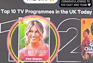 Jason Oppenheim Instagram - I couldn’t be more proud and excited to be the #1 show in the United States, and in so many other countries. Thank you to all of the Selling Sunset fans around the world and to the cast, crew and @netflix for making this show so successful, and the journey so rewarding and enjoyable.