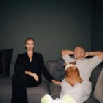 Jason Oppenheim Instagram - one of us still owns a polaroid 😉hint: it’s not Lou Photographer: @benjamindiedering Los Angeles, California