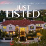 Jason Oppenheim Instagram - Just Listed in Studio City - 11231 Briarcliff Ln. - $5,995,000 6 Beds / 6 Baths / 6,715 Sq. Ft. / 24,087 Lot Size Situated on a private, gated cul-de-sac in the hills of Studio City sits this exclusive Spanish estate with a guest studio overlooking breathtaking canyon and city views. With over a half-acre lot, bask in the sun on expansive resort-like patios, lounge by the pool and spa, and entertain guests with the built-in BBQ and wood-burning fireplace amongst multiple grassy lawns. The spacious 5-bedroom home boasts an abundance of natural light, soaring ceilings, and custom details throughout. The recently remodeled gourmet kitchen features top-of-the-line appliances and breakfast area, with a separate formal dining room. A cinema quality theater and guest bedroom complete the first floor. The master suite is a true oasis, complete with a sitting area, fireplace, dual walk-in closets, and an oversized bathroom with a jacuzzi tub. The property also offers an attached guest studio with a separate entrance featuring its own kitchenette, bathroom, and walk-in closet. Three-car garage and walled courtyard offer ample parking and seclusion behind secured gates.