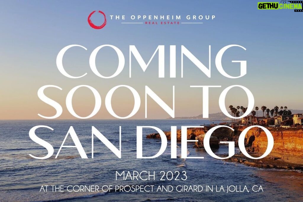 Jason Oppenheim Instagram - We are opening our fourth office… in San Diego! Coming in strong with a nearly 3,000 sq. ft. stunning office space in the heart of La Jolla, on the corner of the two best walking streets, Prospect and Girard Ave. I couldn’t be more excited for our expansion into San Diego County and all the amazing agents that we are bringing on board. For inquiries please contact matt@ogroup.com