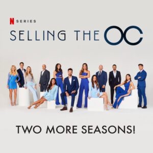 Jason Oppenheim Instagram - Netflix just announced that Selling the OC will be back for two more seasons! Get ready for Selling the OC seasons 2 and 3 and Selling Sunset seasons 6 and 7. They like to keep me busy… here we go!
