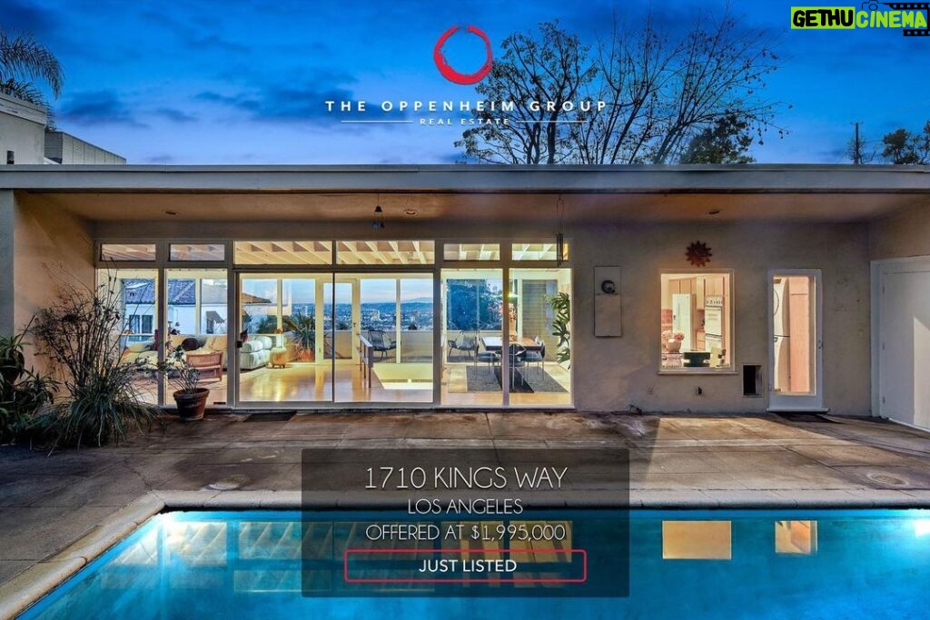 Jason Oppenheim Instagram - Just Listed: Two architectural view homes above the Sunset Strip, each offered under $2 million. First five photos -📍1710 Kings Way offered at $1,995,00 Second five photos -📍9220 Kinglet Dr. offered at $1,995,000 The Sunset Strip
